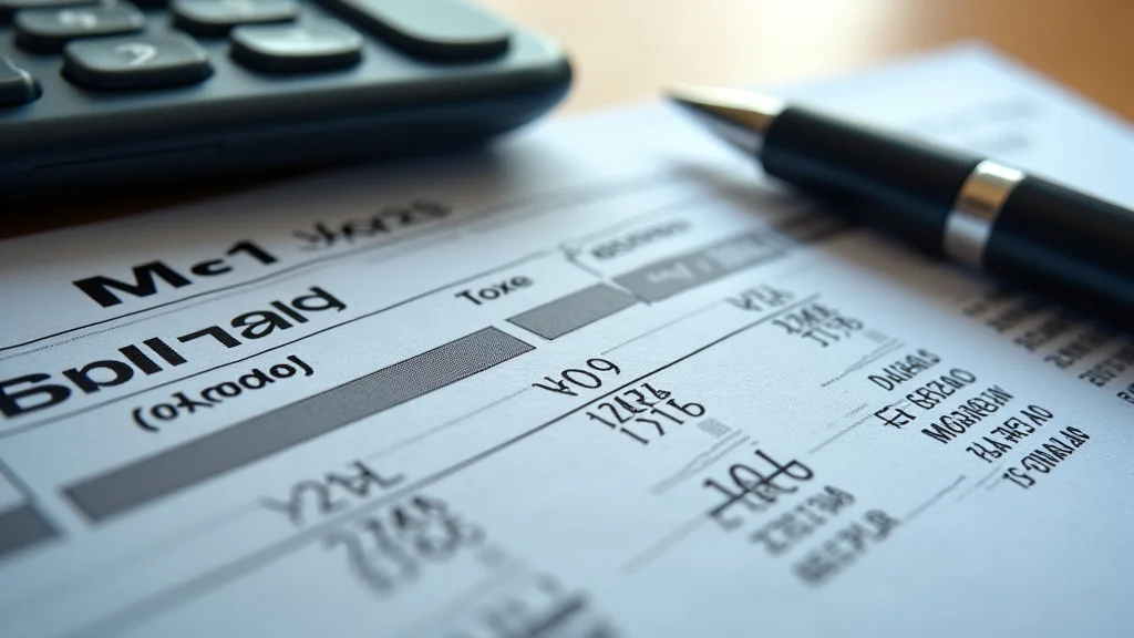 This image shows a tax professional reviewing a K-1 form for tax understanding.