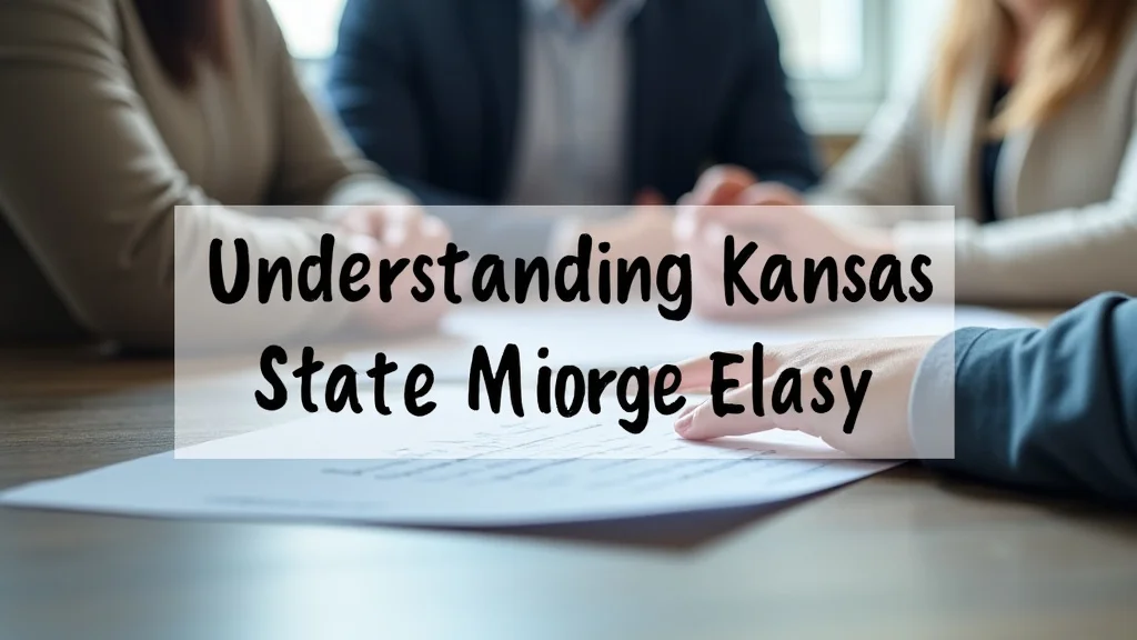 The image shows a simplified diagram illustrating key aspects of understanding Kansas state income tax made easy.
